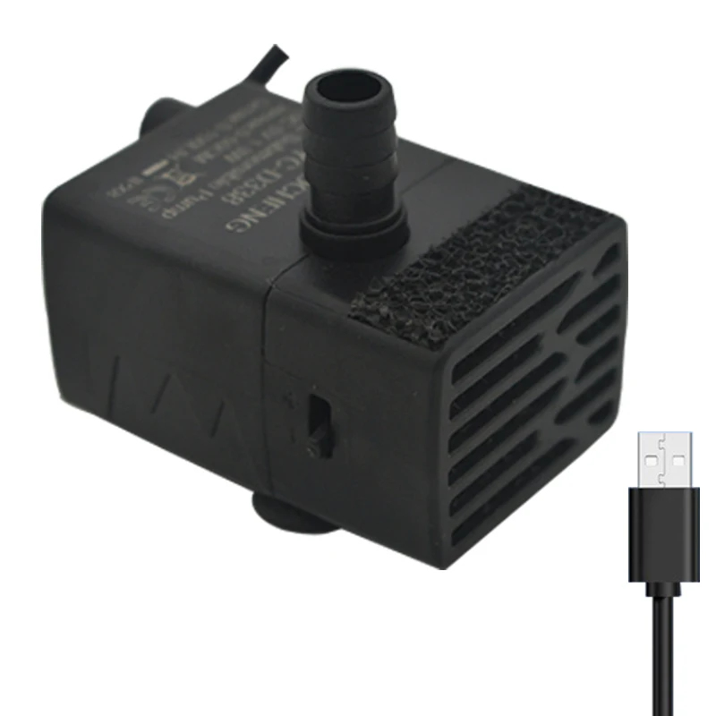 Water Pump Submersible Mini - Pompa Air Submersible Akuarium USB, Pompa
