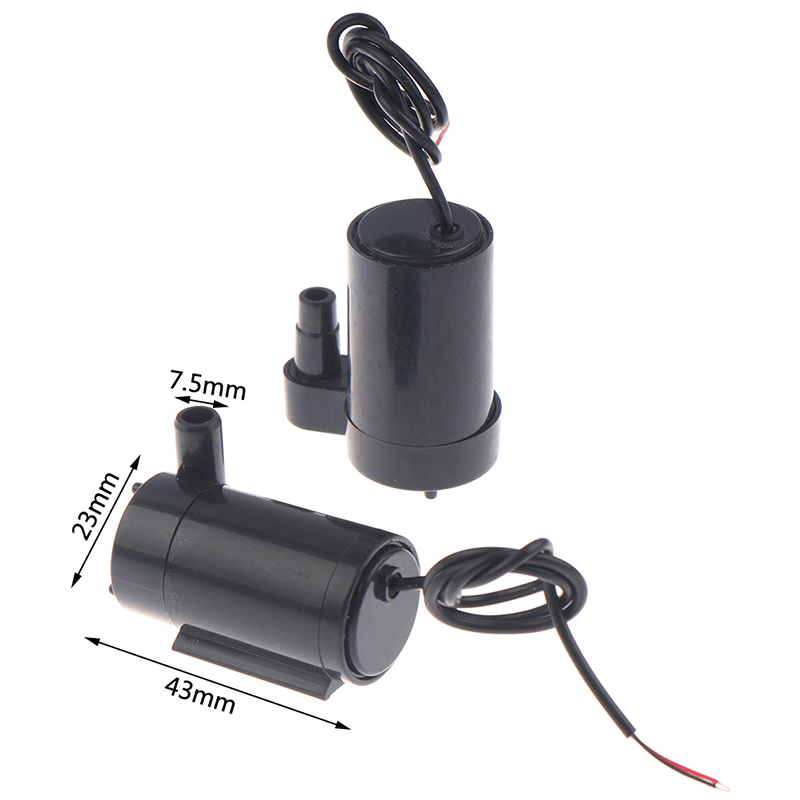 DC 5-12v pompa Motor tanpa sik - Water Pump Submersible Mini ulasan dan harga