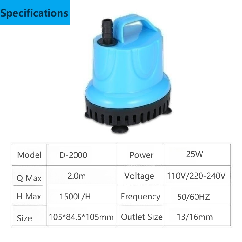 Pompa Hisap Bawah Mini JUYANG  - Water Pump Submersible Mini ulasan dan harga